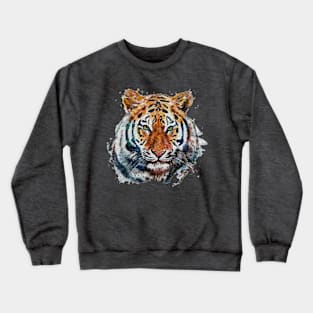 Tiger Head Crewneck Sweatshirt